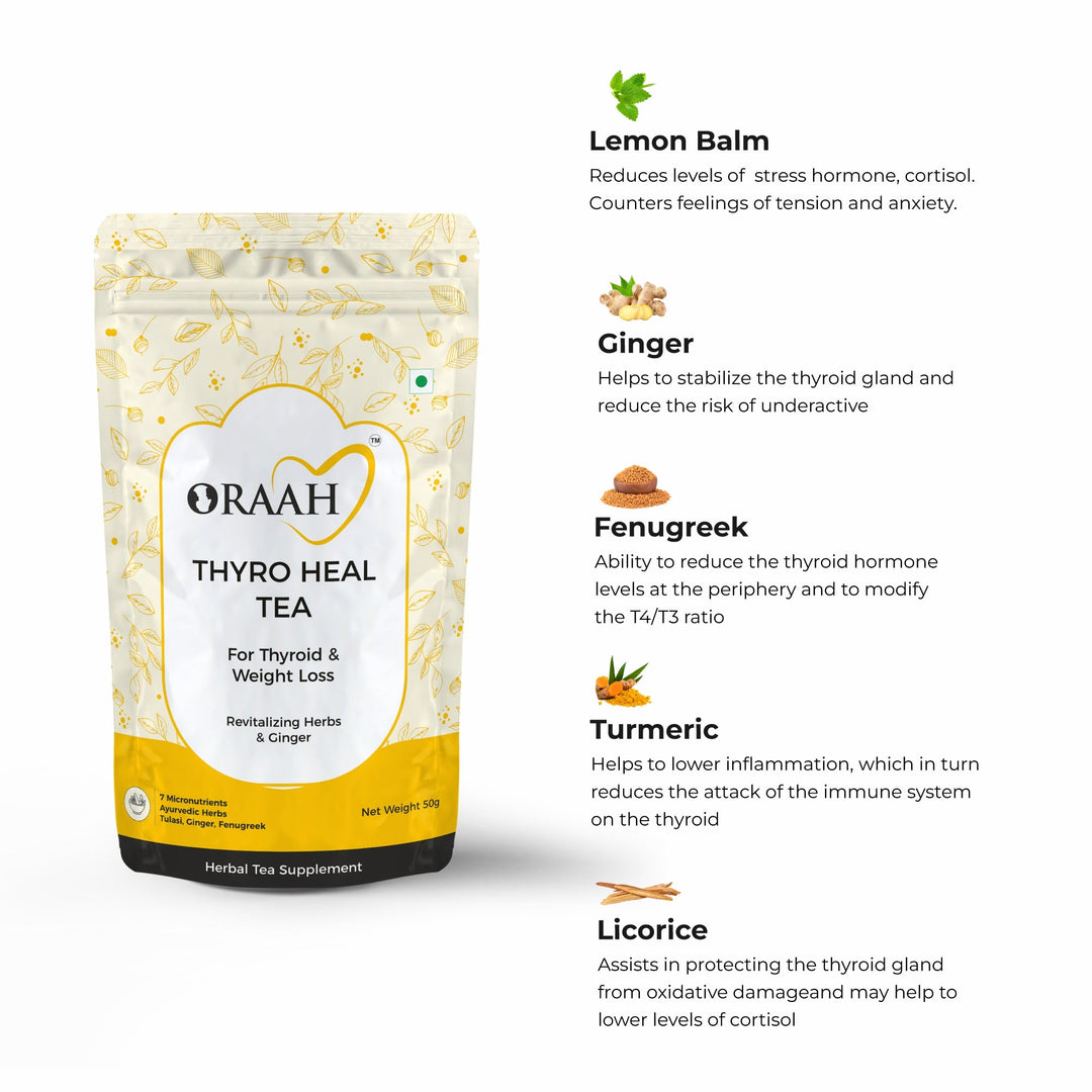 Oraah Thyro Heal Tea - 100 Grams