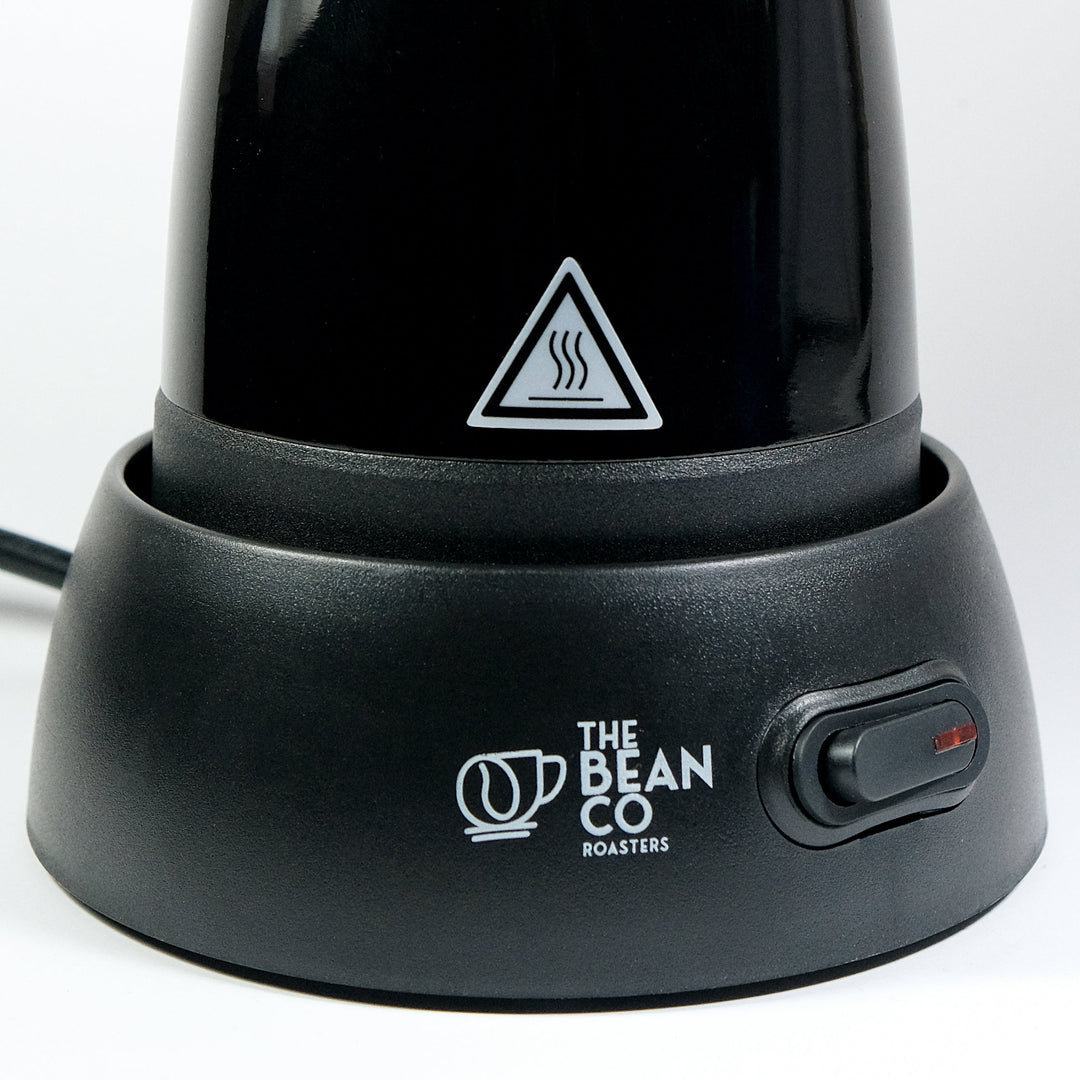 The Bean Co Roasters Electric Moka Pot | Moka Pot | 300 ML | Coffee Maker | 6 Cups Espresso Coffee Make