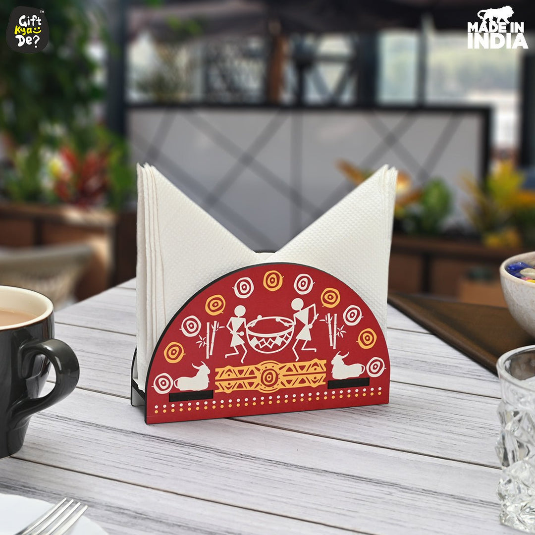 Gift Kya De Napkin Holder for Dining Table | Tissue Paper Stand | Kitchen Accessories