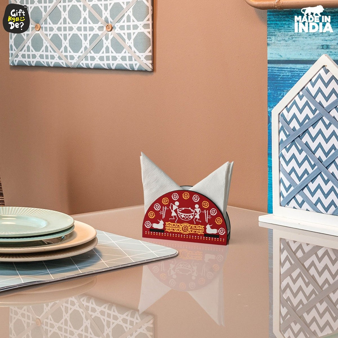 Gift Kya De Napkin Holder for Dining Table | Tissue Paper Stand | Kitchen Accessories