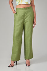 The Label GAIA Hemp Olive Lounge Pants