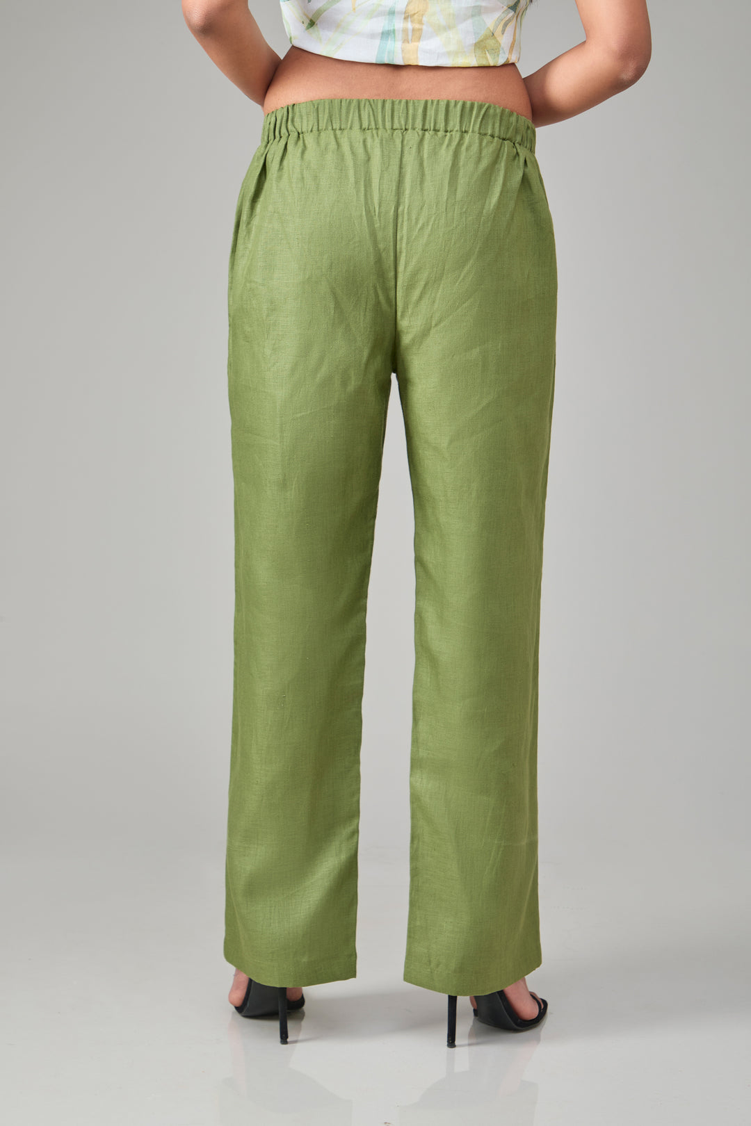 The Label GAIA Hemp Olive Lounge Pants