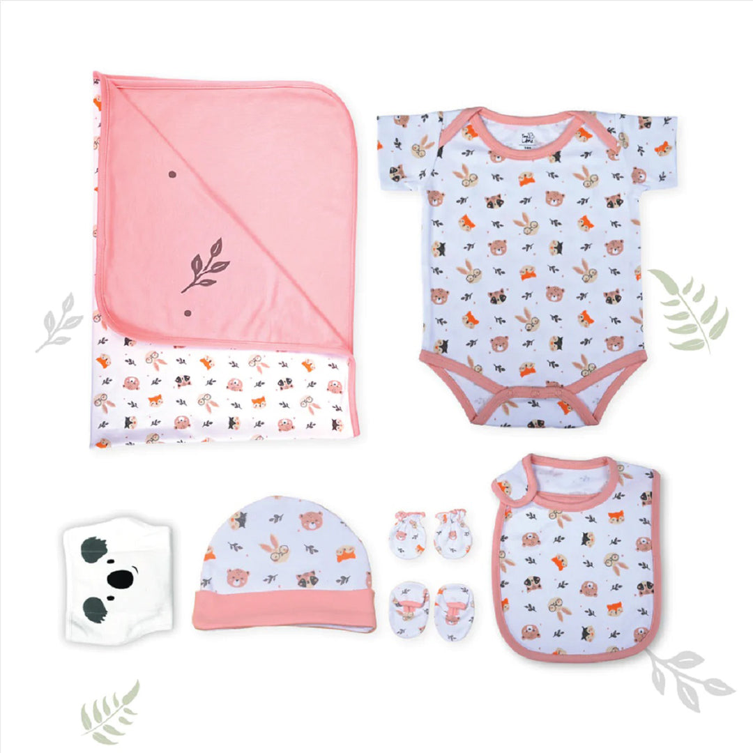 Tiny Lane Tiny Wild Series Gift Set for Infants | Pack of 7