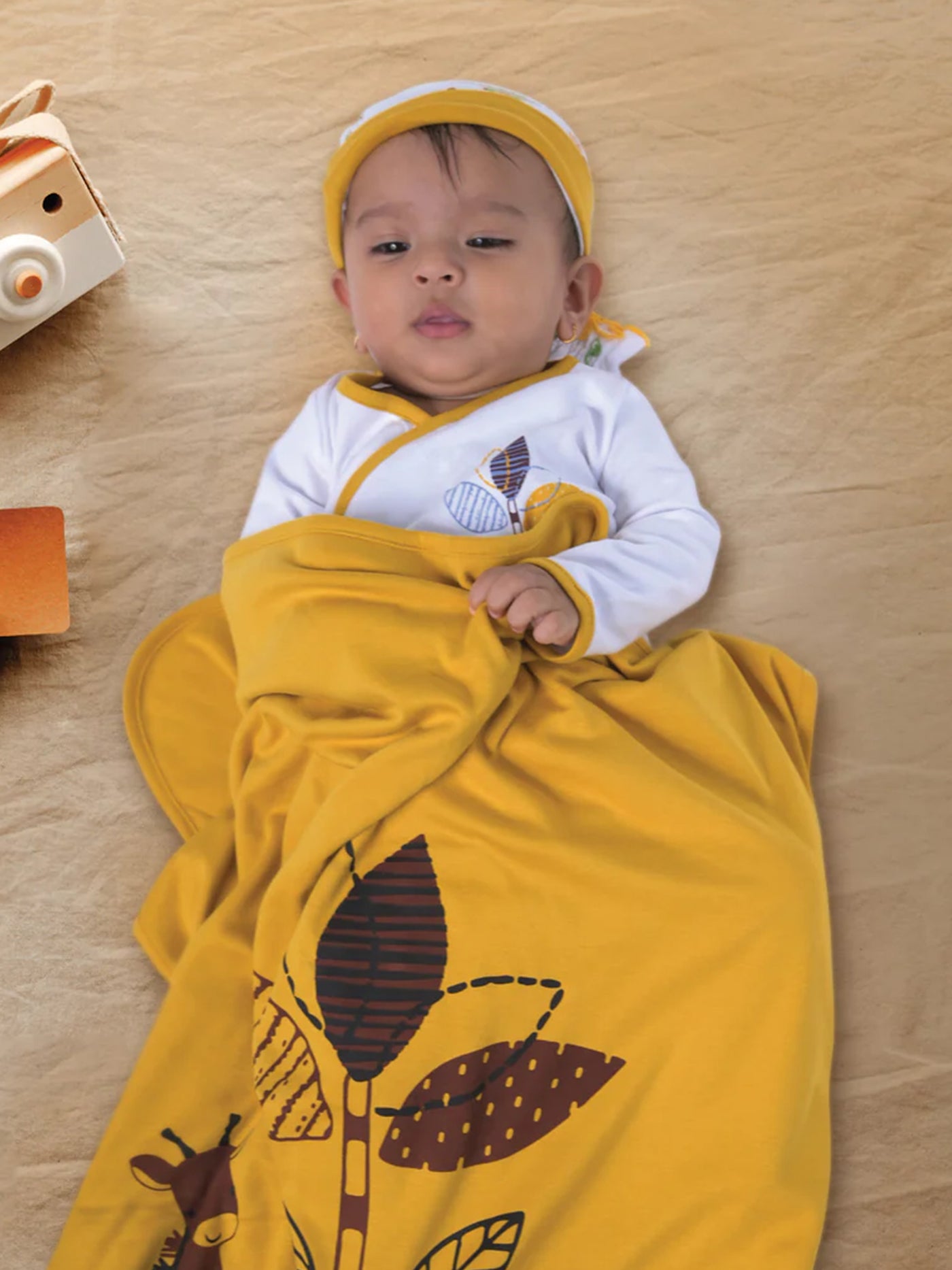 Tiny Lane Newborn Baby Blanket - Jungle Tribe
