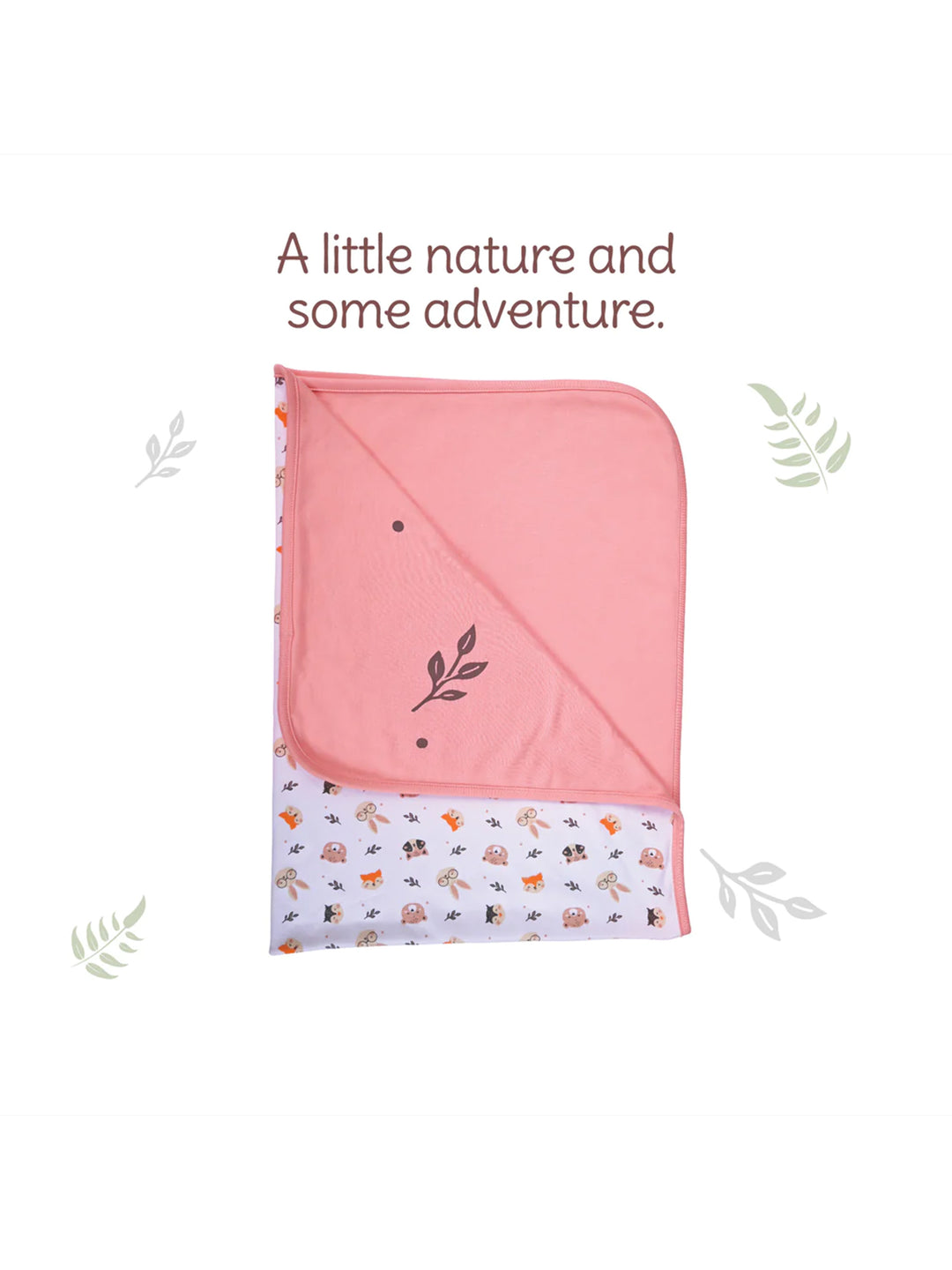 Tiny Lane Newborn Baby Blanket - Faces Design