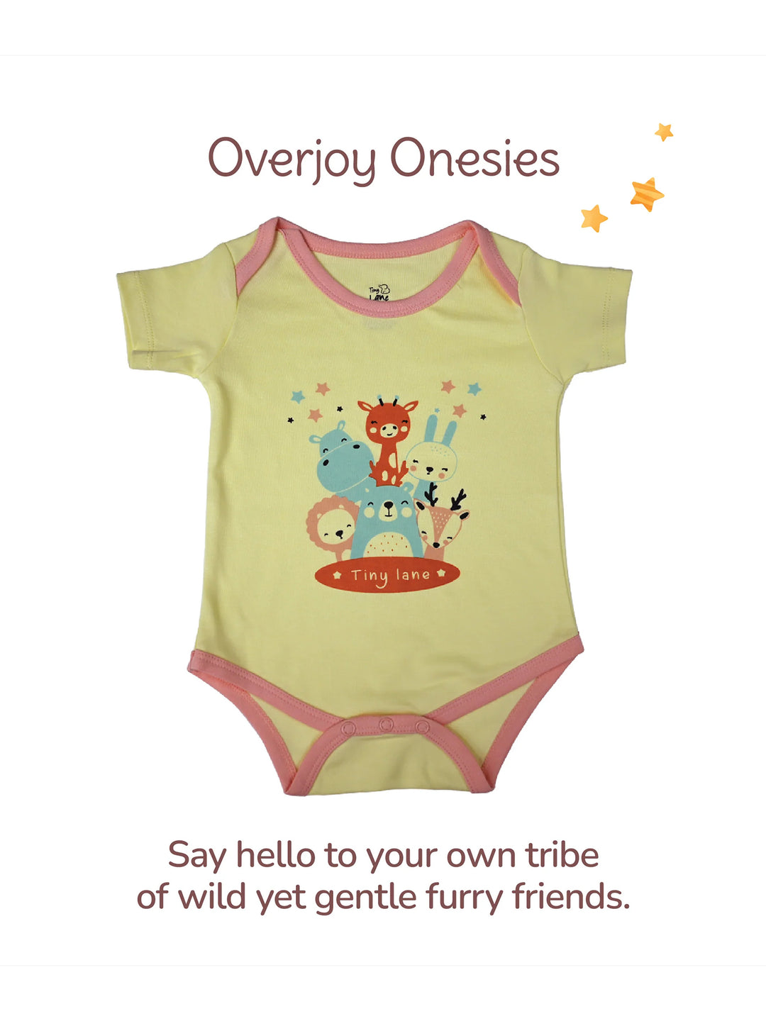 Tiny Lane Infant Onesies - Krescent Koala + Jolly Ride (Pack of 2)