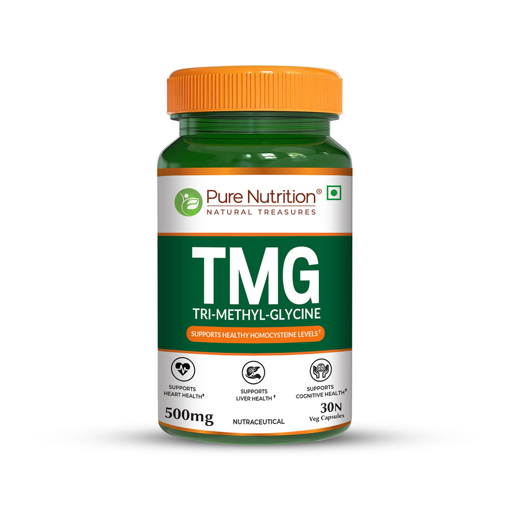 TMG 500mg Trimethylglycine | Methylation, Homocysteine & Liver Support