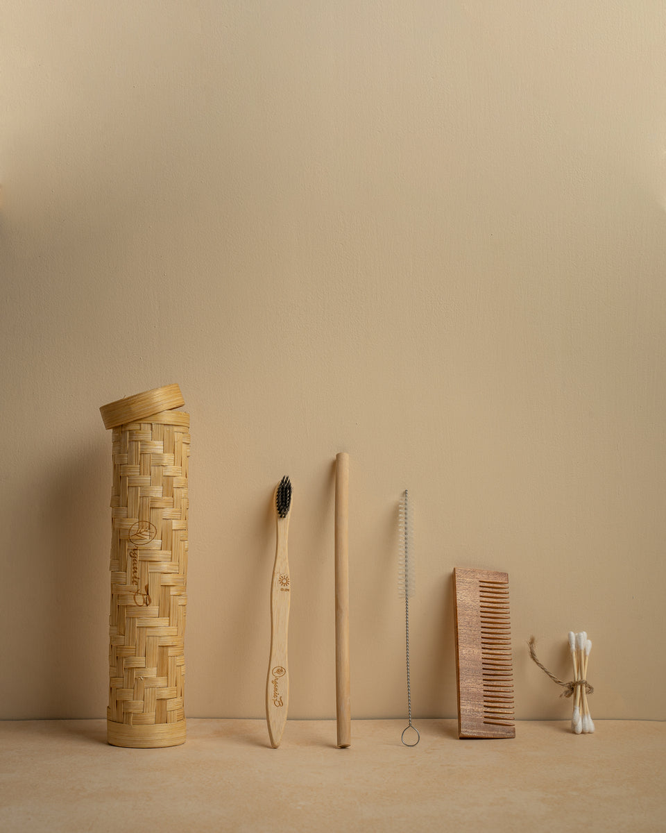 Organic B Ringaal Bamboo Travel Kit