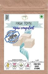 Alla's Posh Flavors Tofu Coagulant, Nigari, Bittern, Magnesium Salt | Plant-Based | 5 Packs of 5 Grams