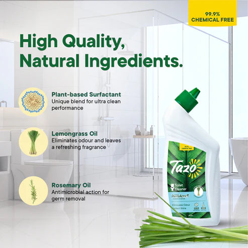 Chemical-free Toilet Cleaner with Lemongrass Oil, 475 ML