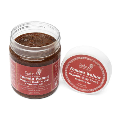 Rustic Art  Tomato Walnut Body Scrub Concentrate 200gm