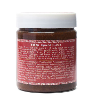 Rustic Art  Tomato Walnut Body Scrub Concentrate 200gm