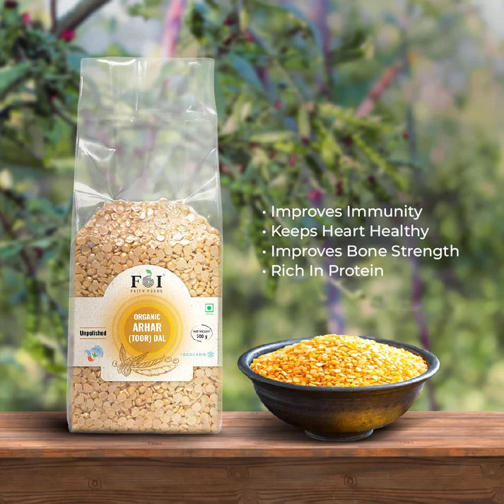 FaithFoods Arhar Toor Dal