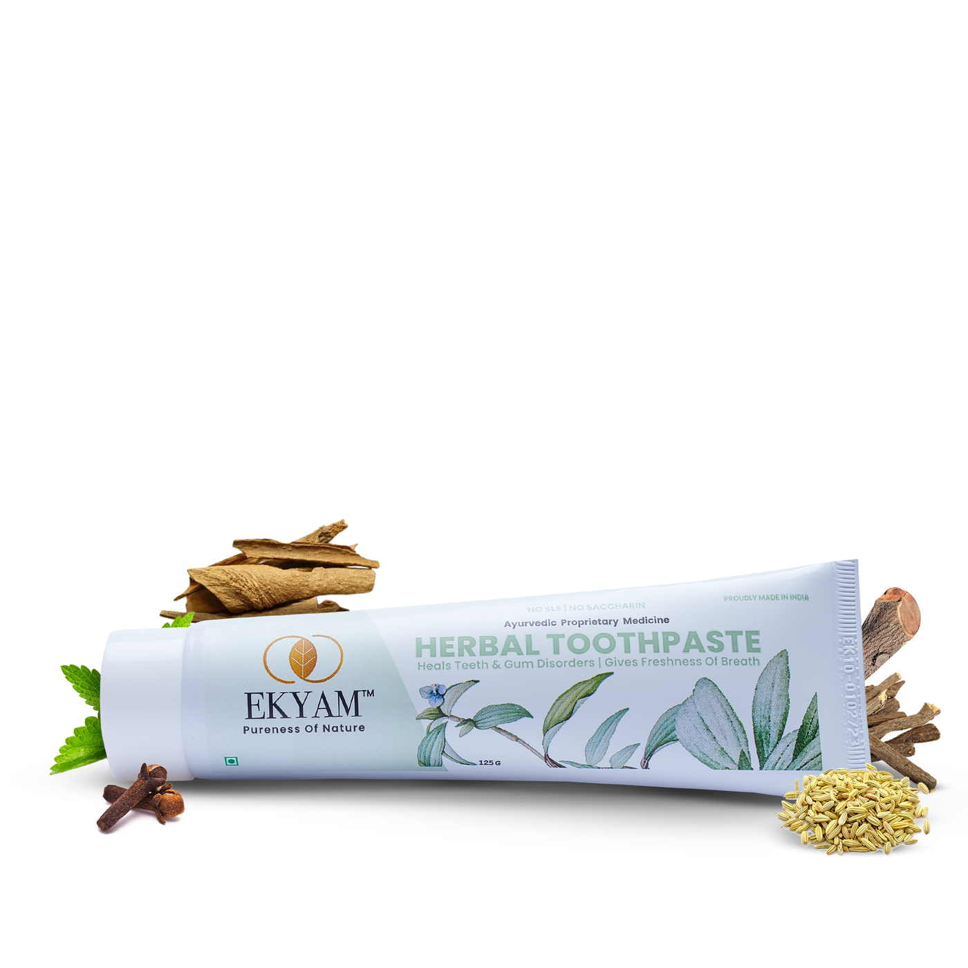 Ekyam Herbal Toothpaste - 125 Grams