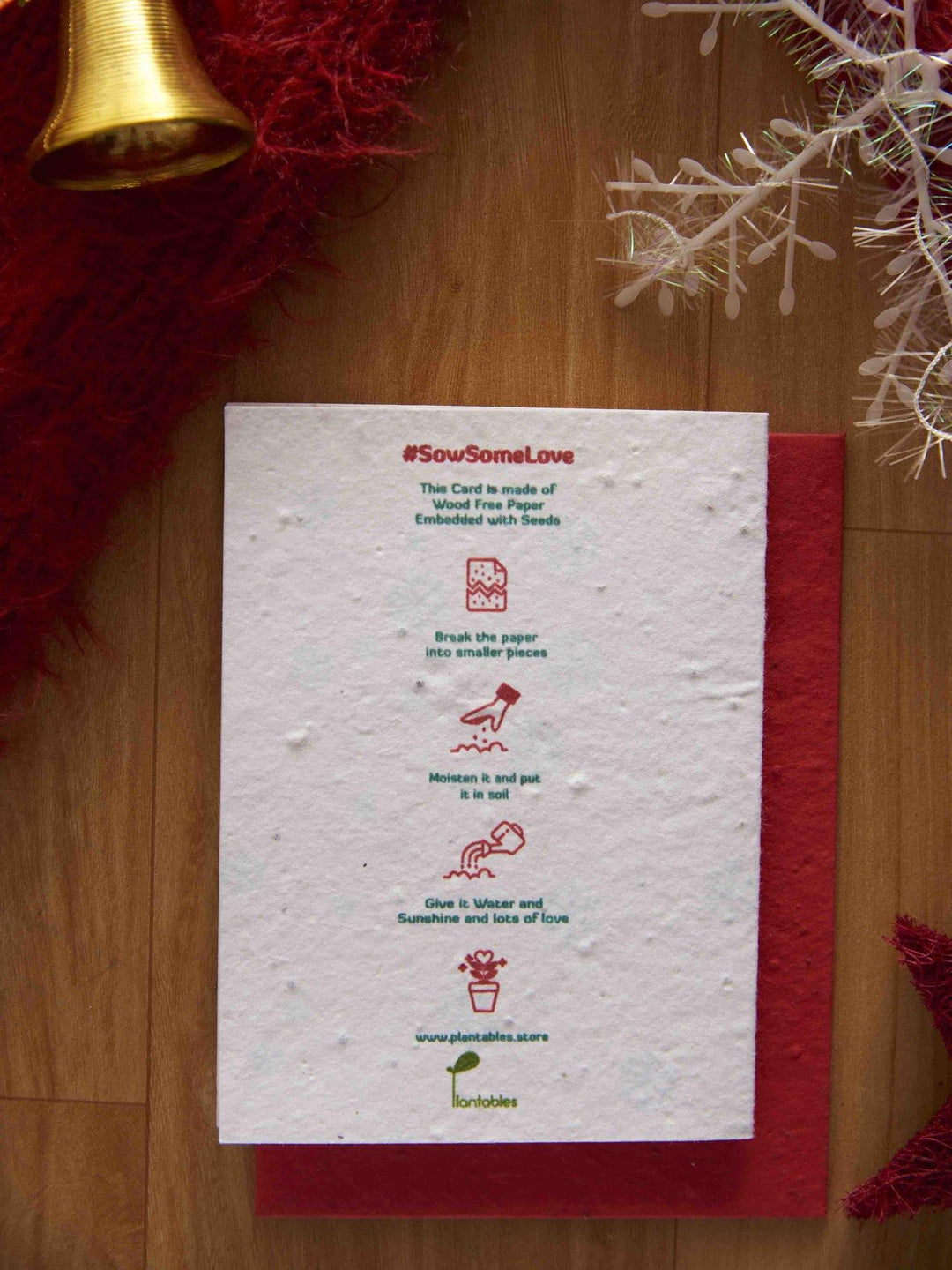 Plantables Tree-ing Around Greeting Card with Envelope