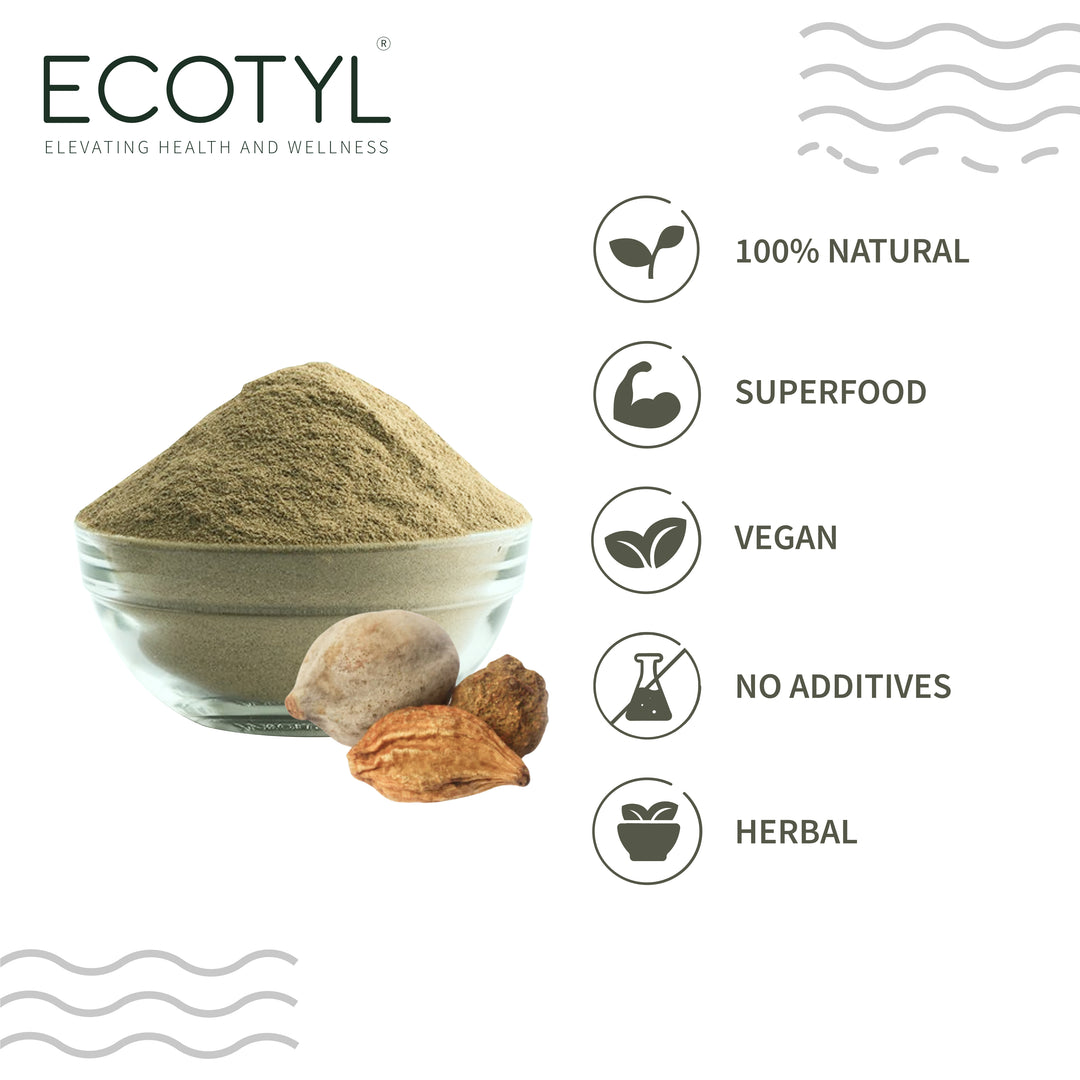 Ecotyl Triphala Powder for Digestive Health & Immune System - 100g