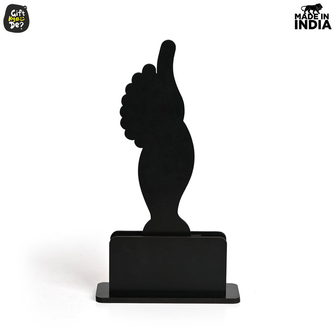 Gift Kya De Memento Awards and Trophy for All, Easy Print & Sticker Paste Your Matter, Eco Friendly Gifts