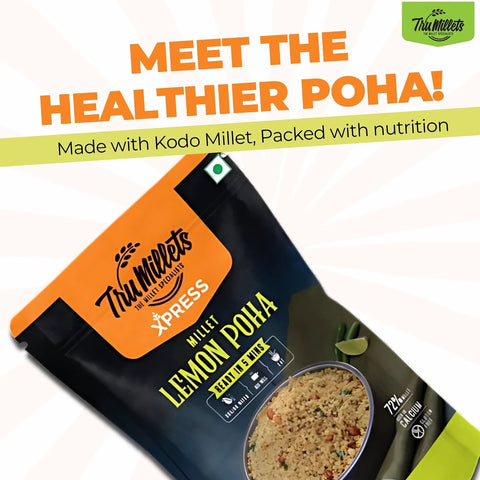 Trumillets MILLET LEMON POHA,180 gm