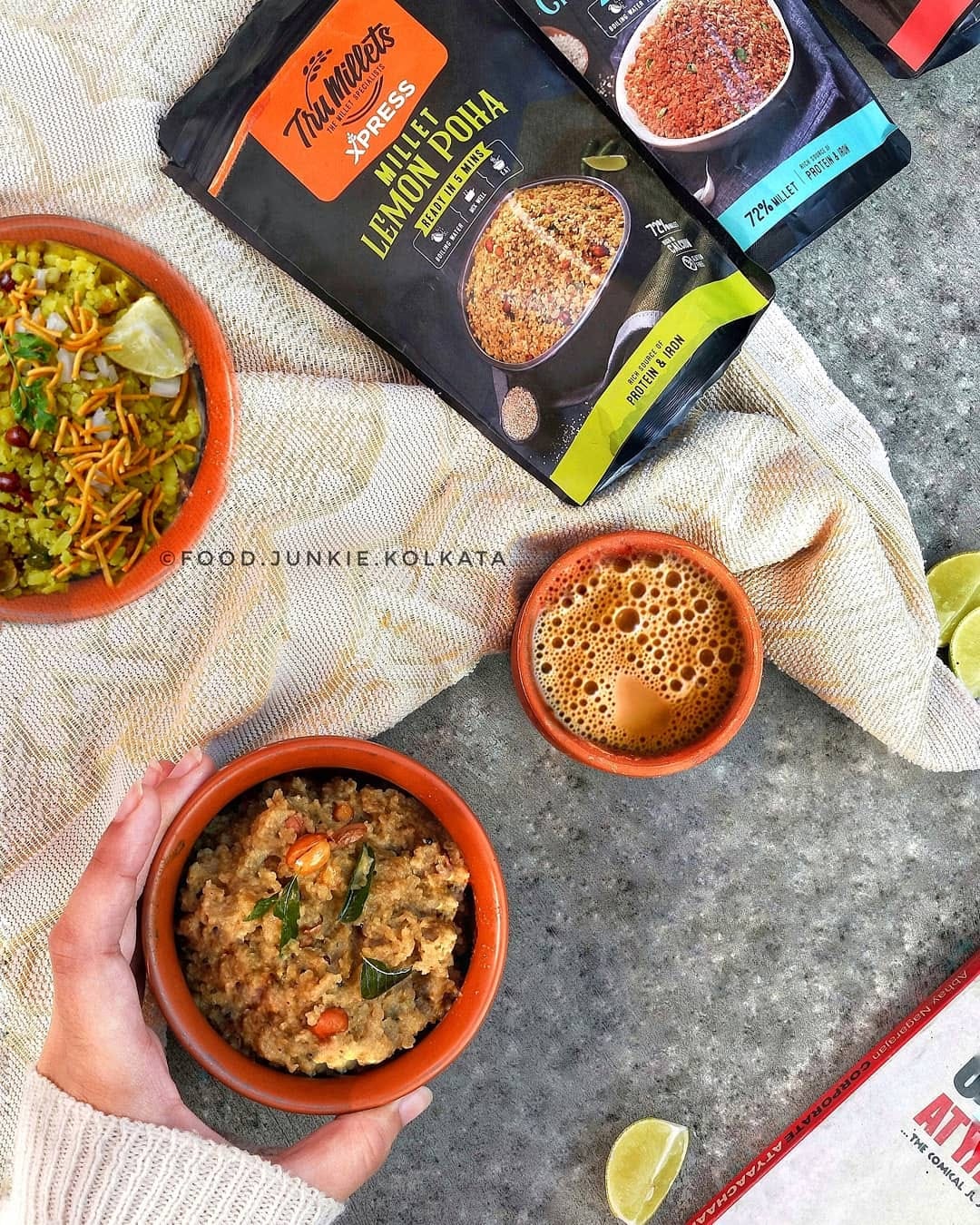 Trumillets MILLET LEMON POHA,180 gm
