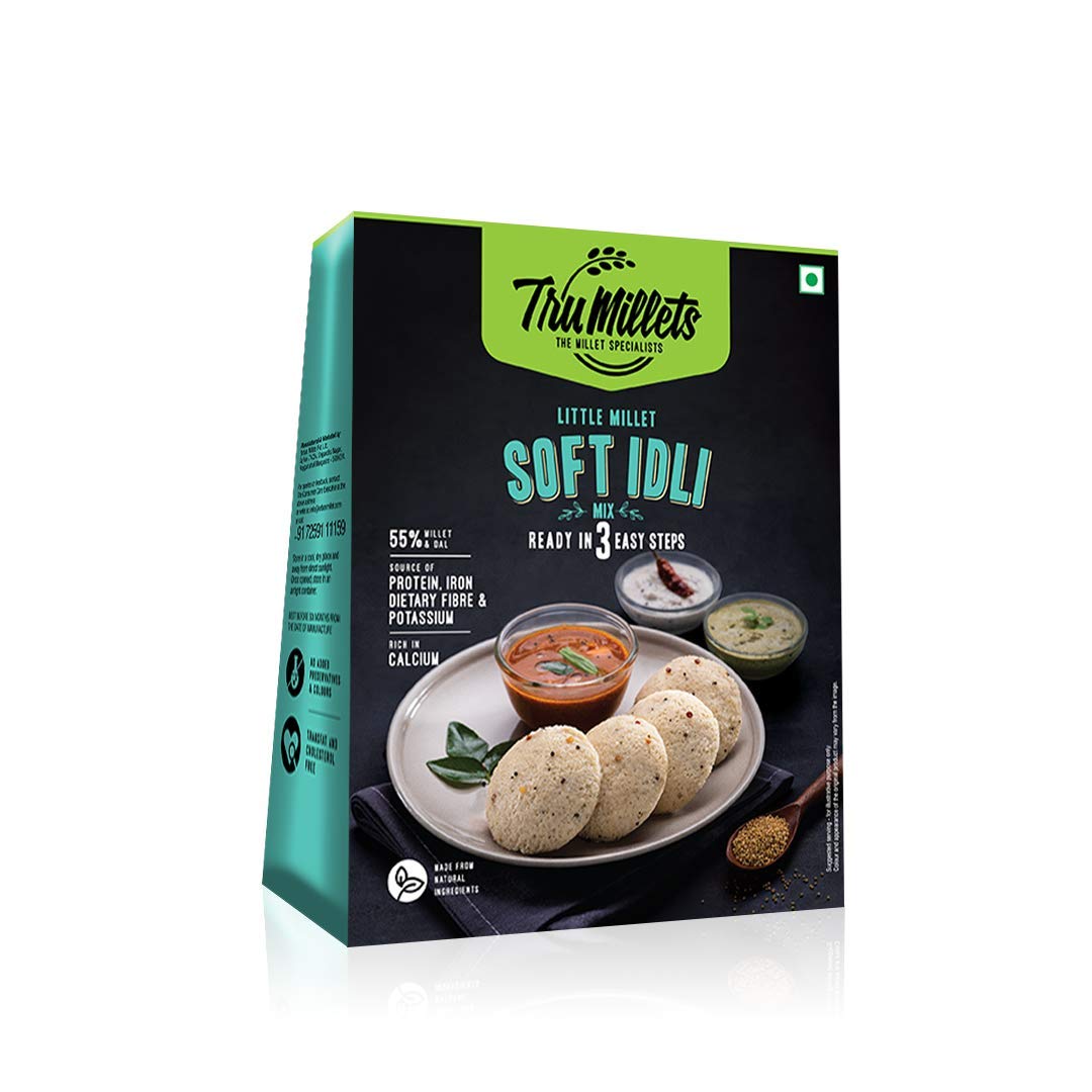 Trumillets LITTLE MILLET SOFT IDLI MIX ,250 gm