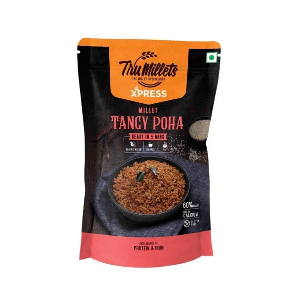 Trumillets MILLET TANGY POHA - 180 gm