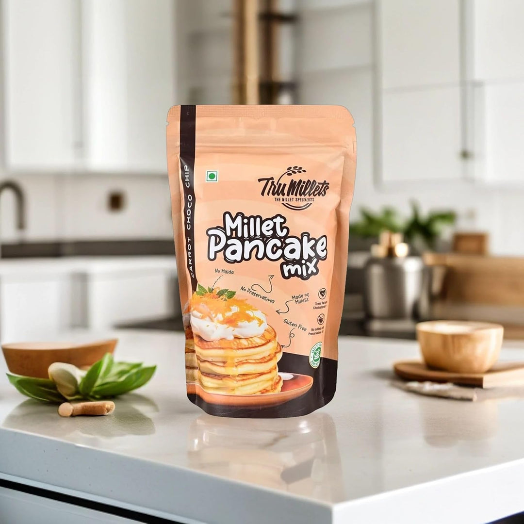 Trumillets MILLET CARROT PANCAKE,150 gm