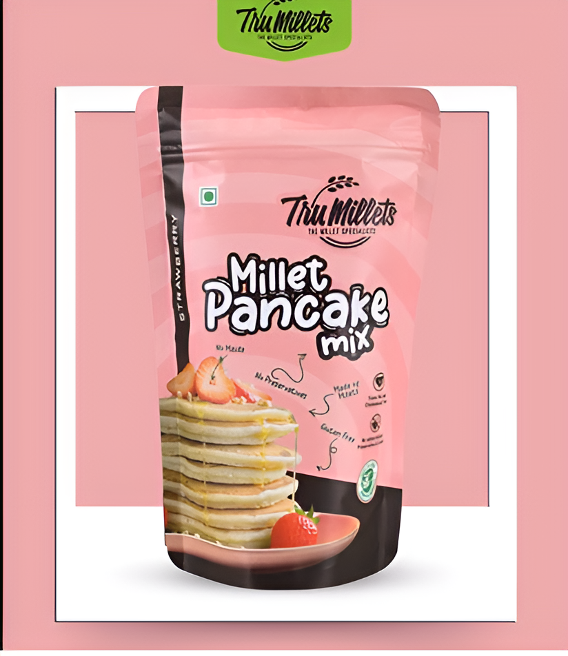 Trumillets MILLET STRAWBERRY PANCAKE,150 gm