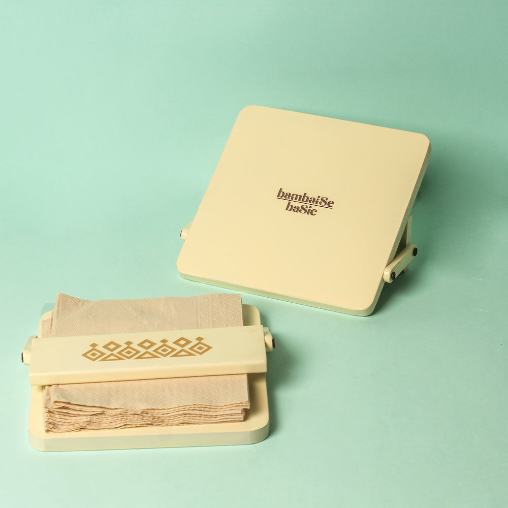 BambaiSe Pebble Grey Tissue Tray