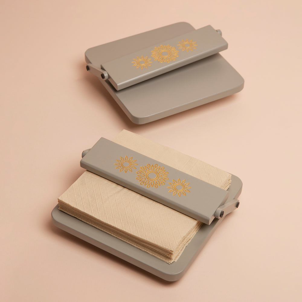 BambaiSe Pebble Grey Tissue Tray