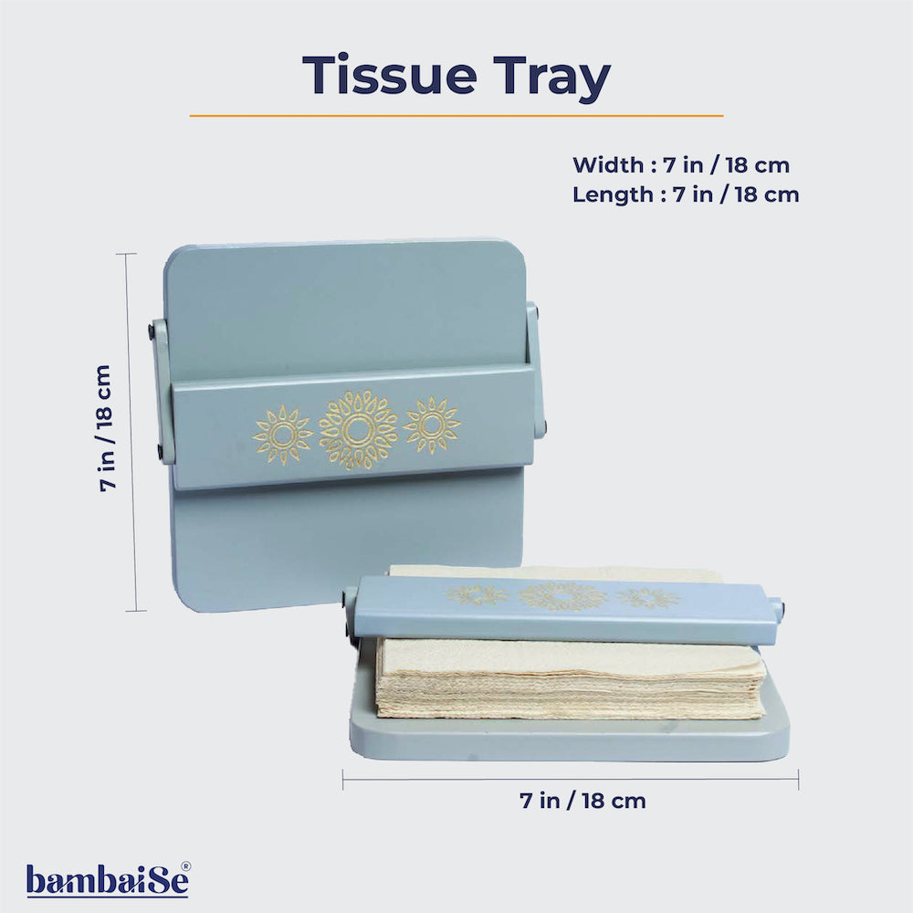 Pebble Grey Tissue Tray