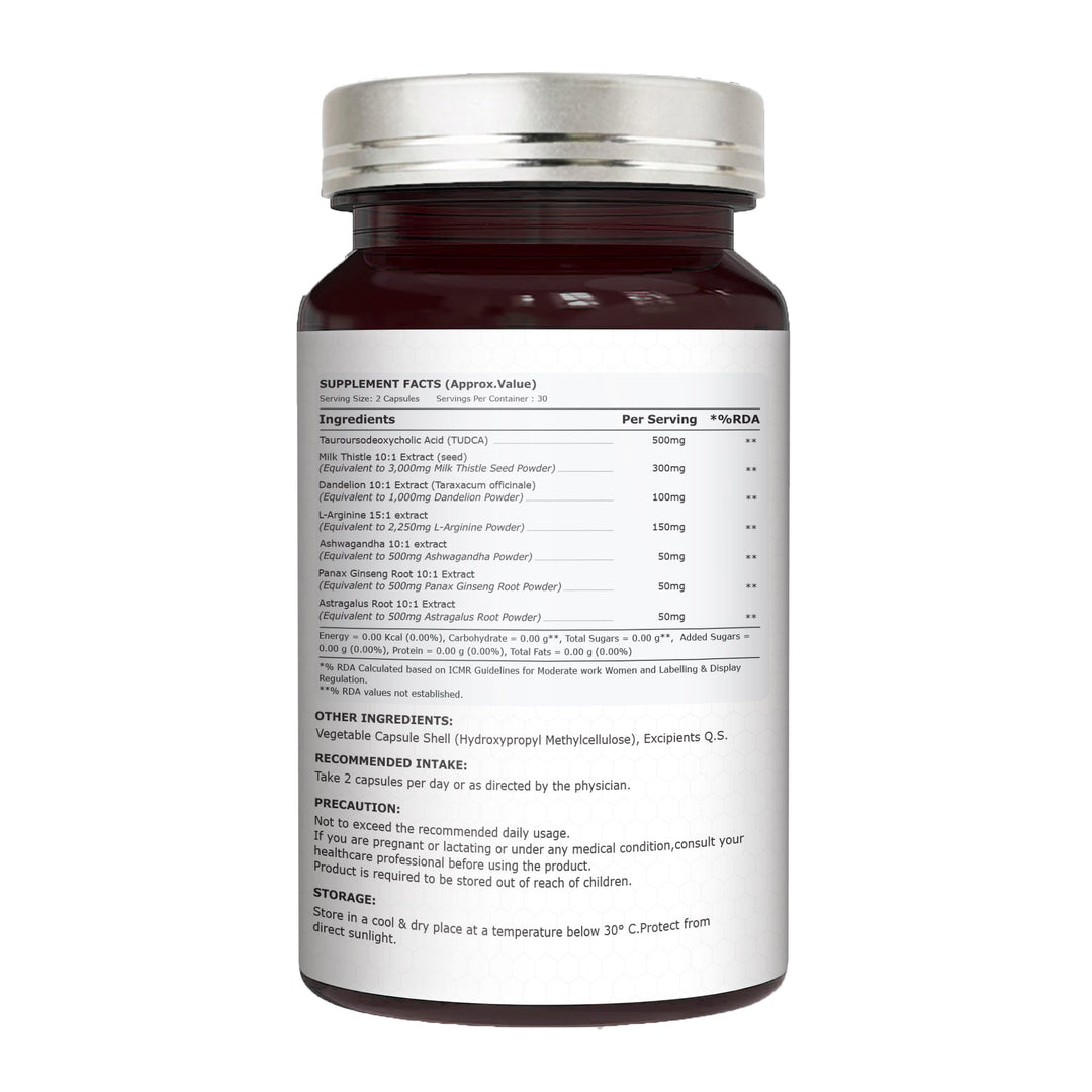 TUDCA+ Liver Health Support  TUDCA & Milk Thistle | Liver Detox & Wellness