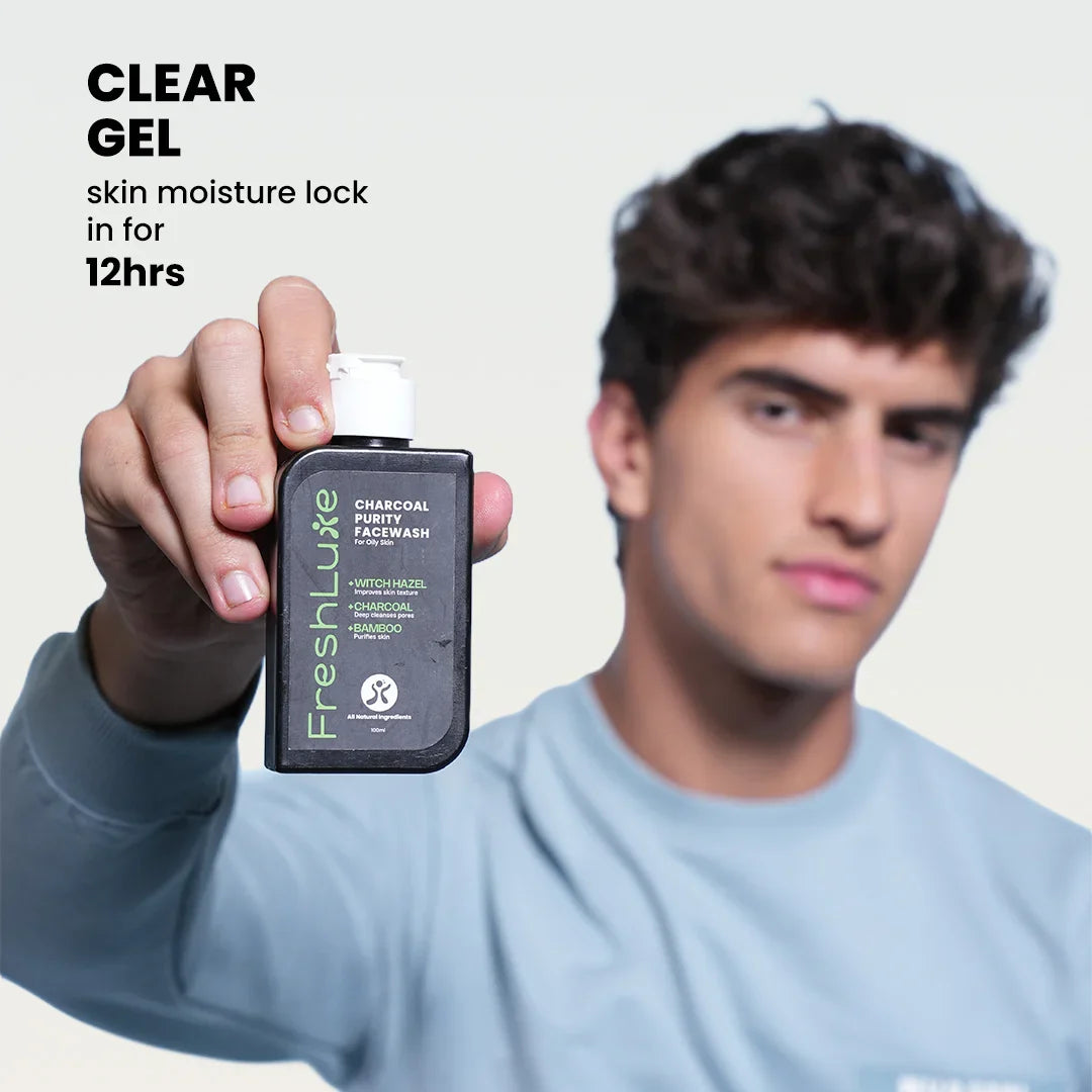 Charcoal Purity Face Wash | Fights Acne, Pimples & Impurities | All Skin Types