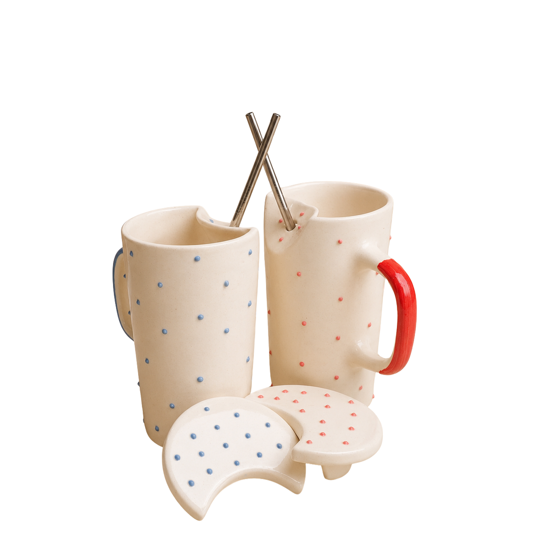 Perfect Jodi Rakhi Gift Hamper | Premium Bhai Bhabhi Rakhi Gift Set with Ceramic Tumbler