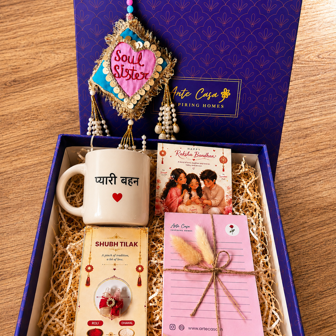 ArteCasa Pyari Behan Divine Bond Rakhi Hamper for Sister & Brother.