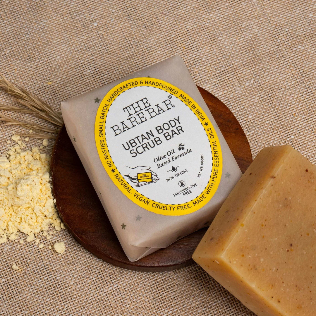 Ubtan Body Scrub Bar - Suspire