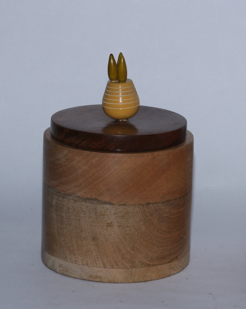 Storage Jars – small with Pineapple figurine 10 x 10 x 10 cm
