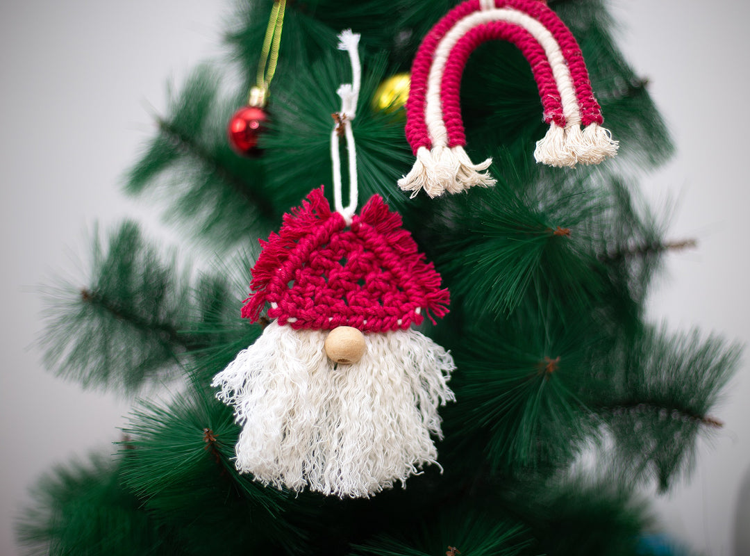 DecoTalk Macrame Gnome
