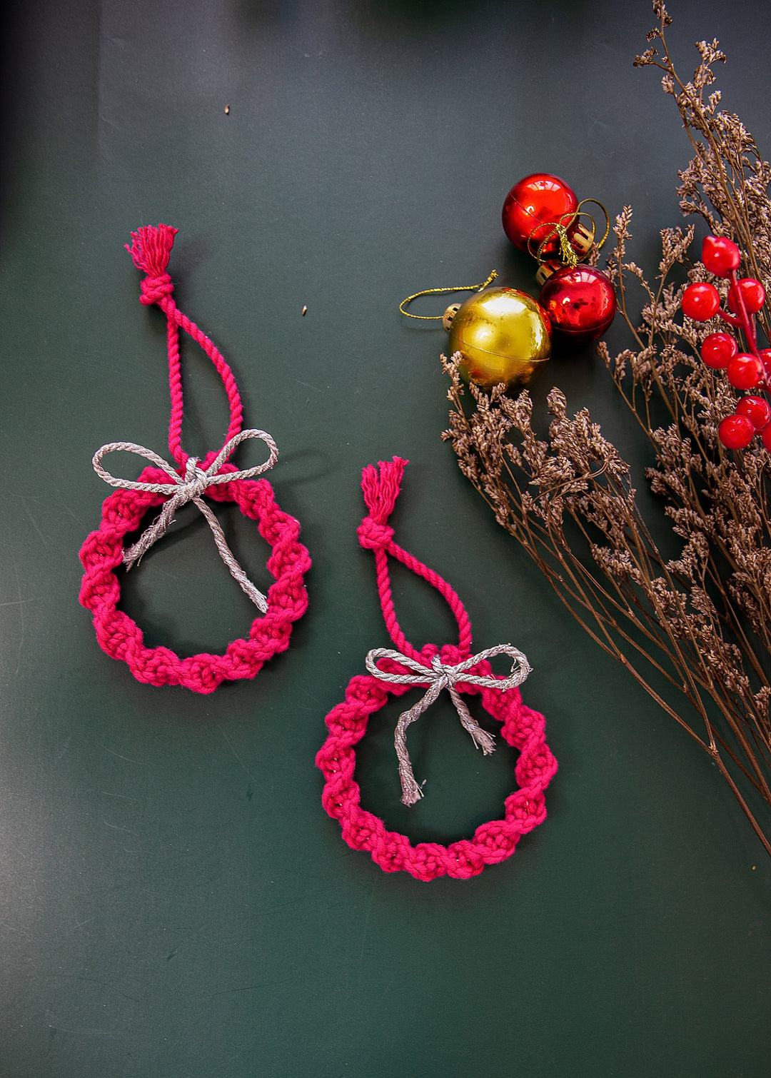 DecoTalk Macrame wreath Set of 2
