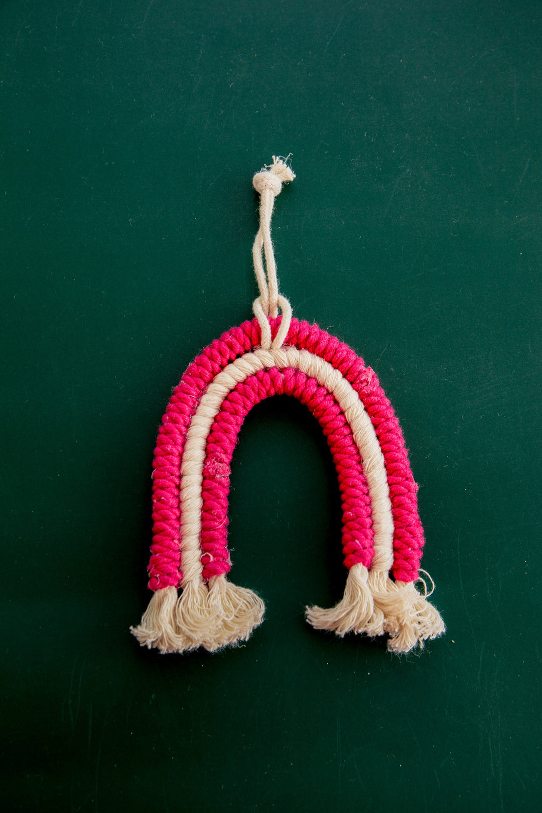 DecoTalk Macrame Christmas Ornaments Set of 5 with FREE Gift bag