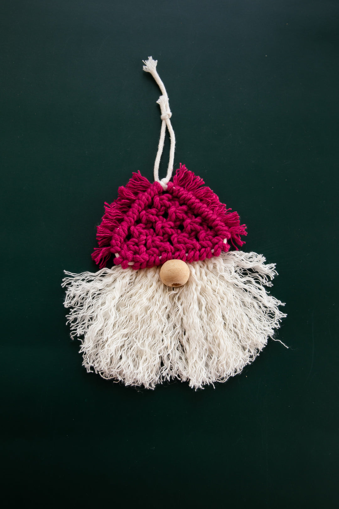 DecoTalk Macrame Christmas Ornaments Set of 5 with FREE Gift bag