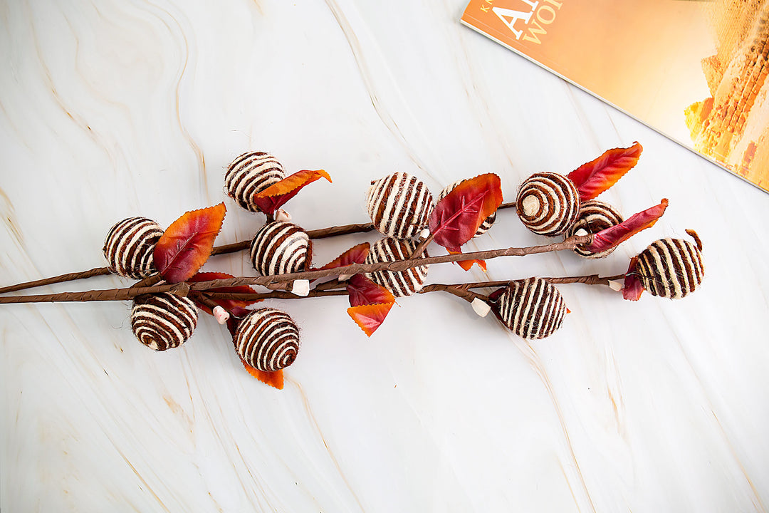 Shola Fancy Balls Stick - Set of 2