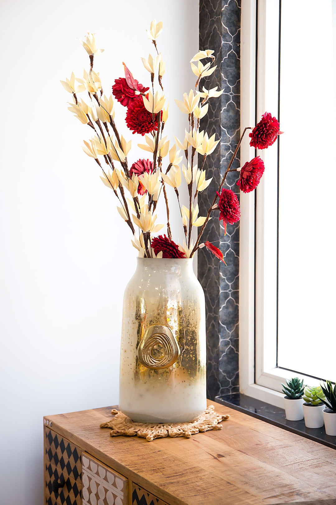 Shola Fancy Leaves stick- Bunch of 5