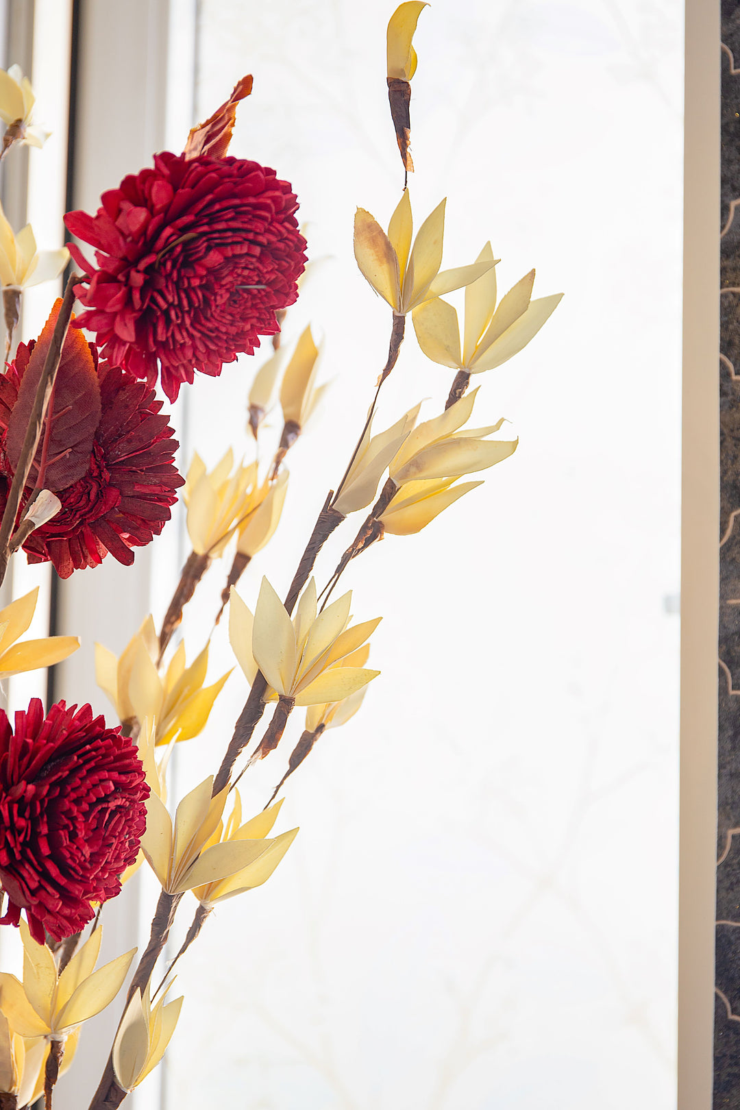 Shola Fancy Leaves stick- Bunch of 5