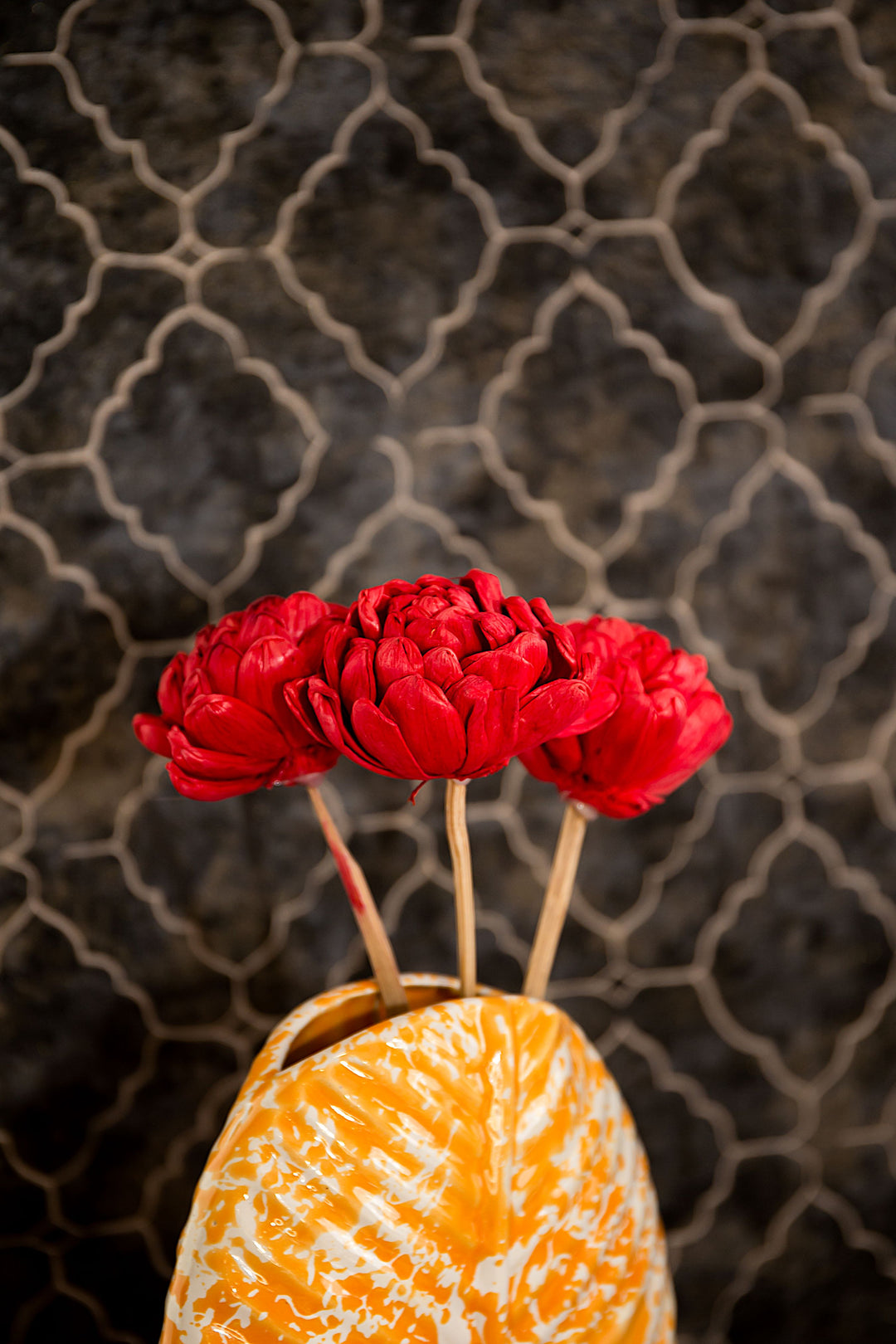 Shola Pyazi Flowers red- Bunch of 5