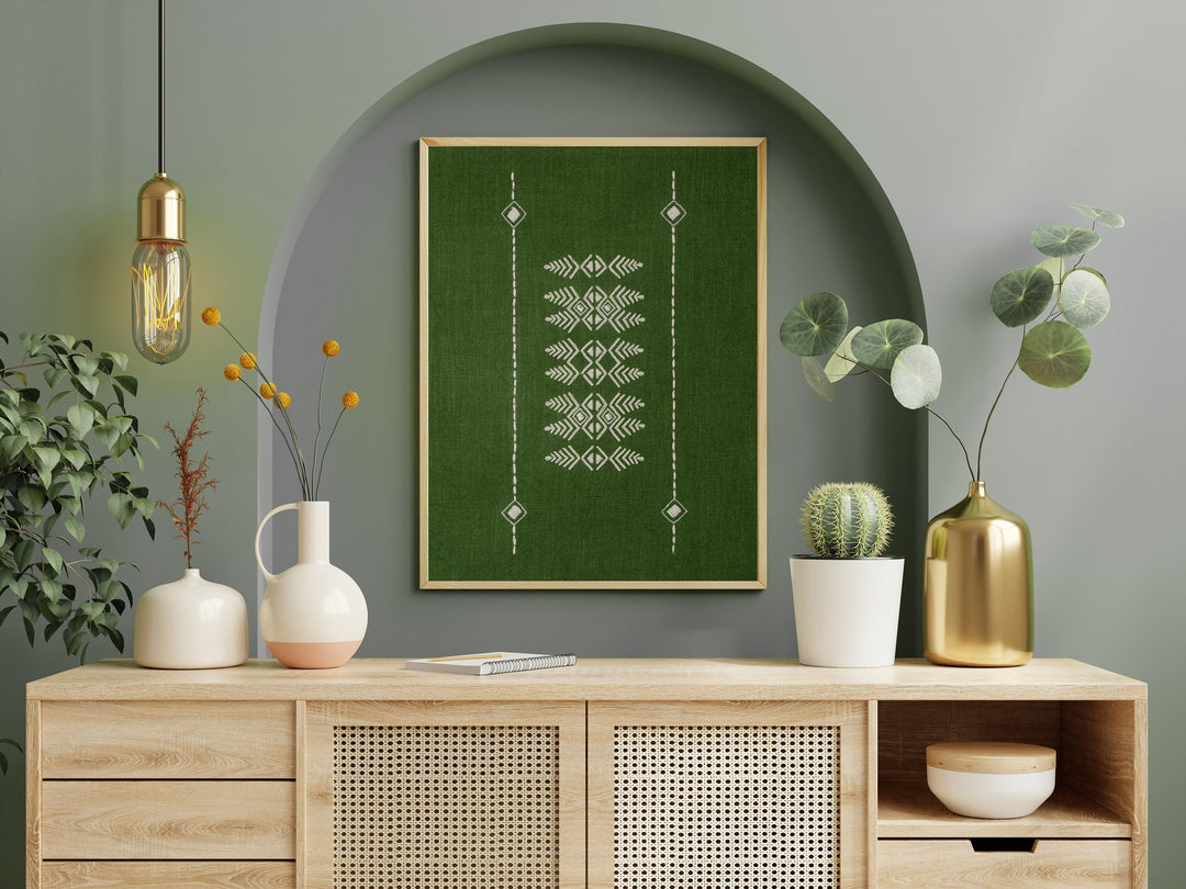 Venus Home Decor Boro Tribe Wall Art UD00000185 | Organic Cotton