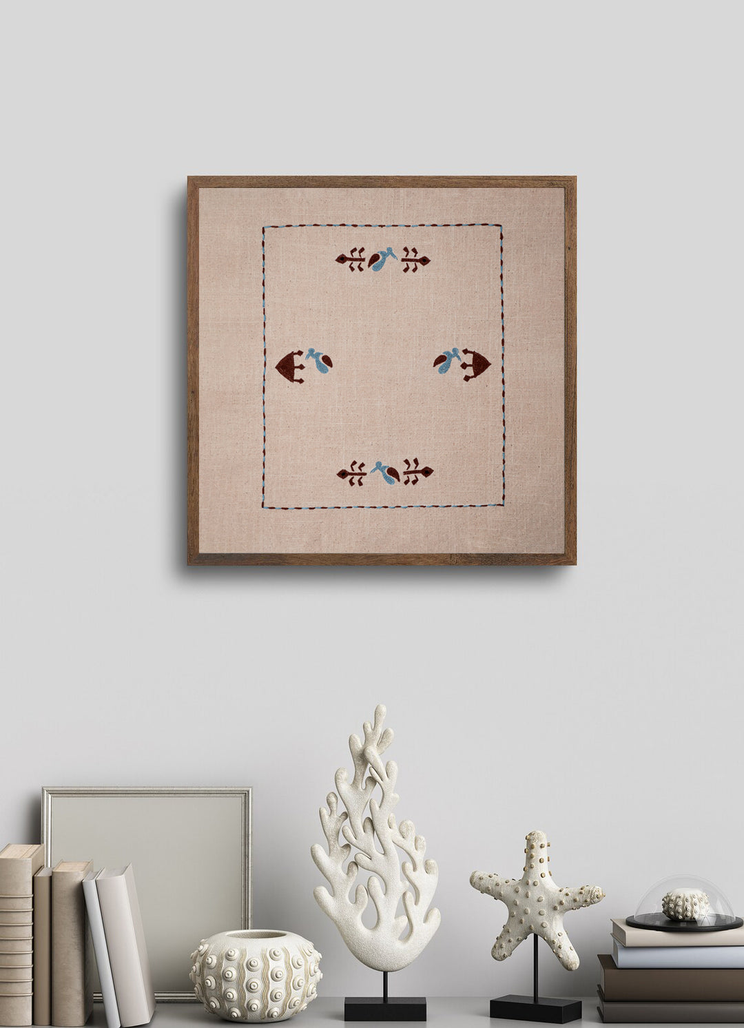 Venus Home Decor Hargila Wall Art | Organic Cotton