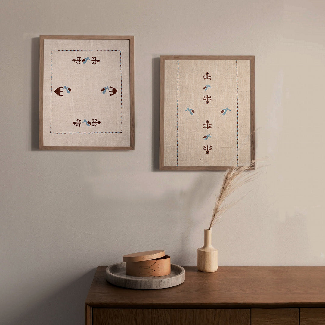 Venus Home Decor Hargila Wall Art | Organic Cotton