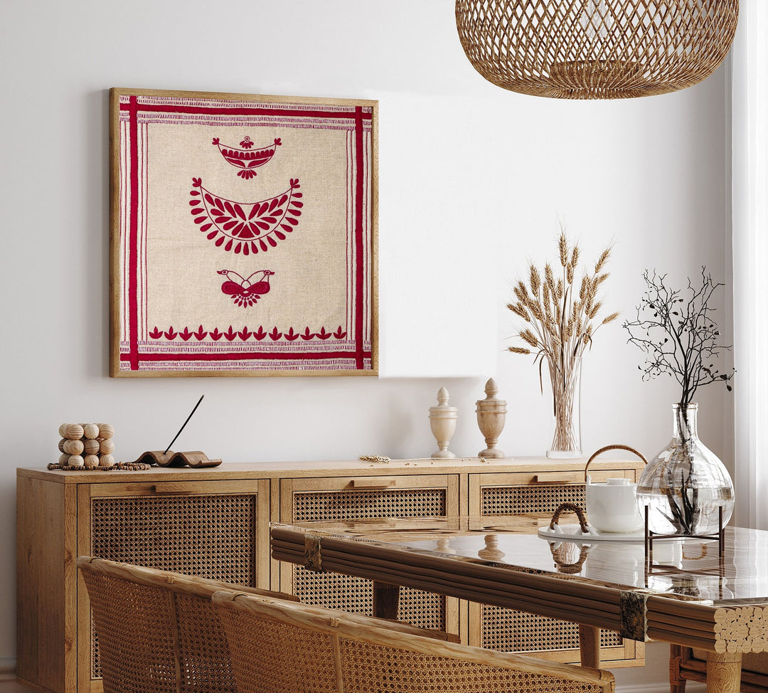 Joon biri style Wall art 38 x 43 cm-Unframed