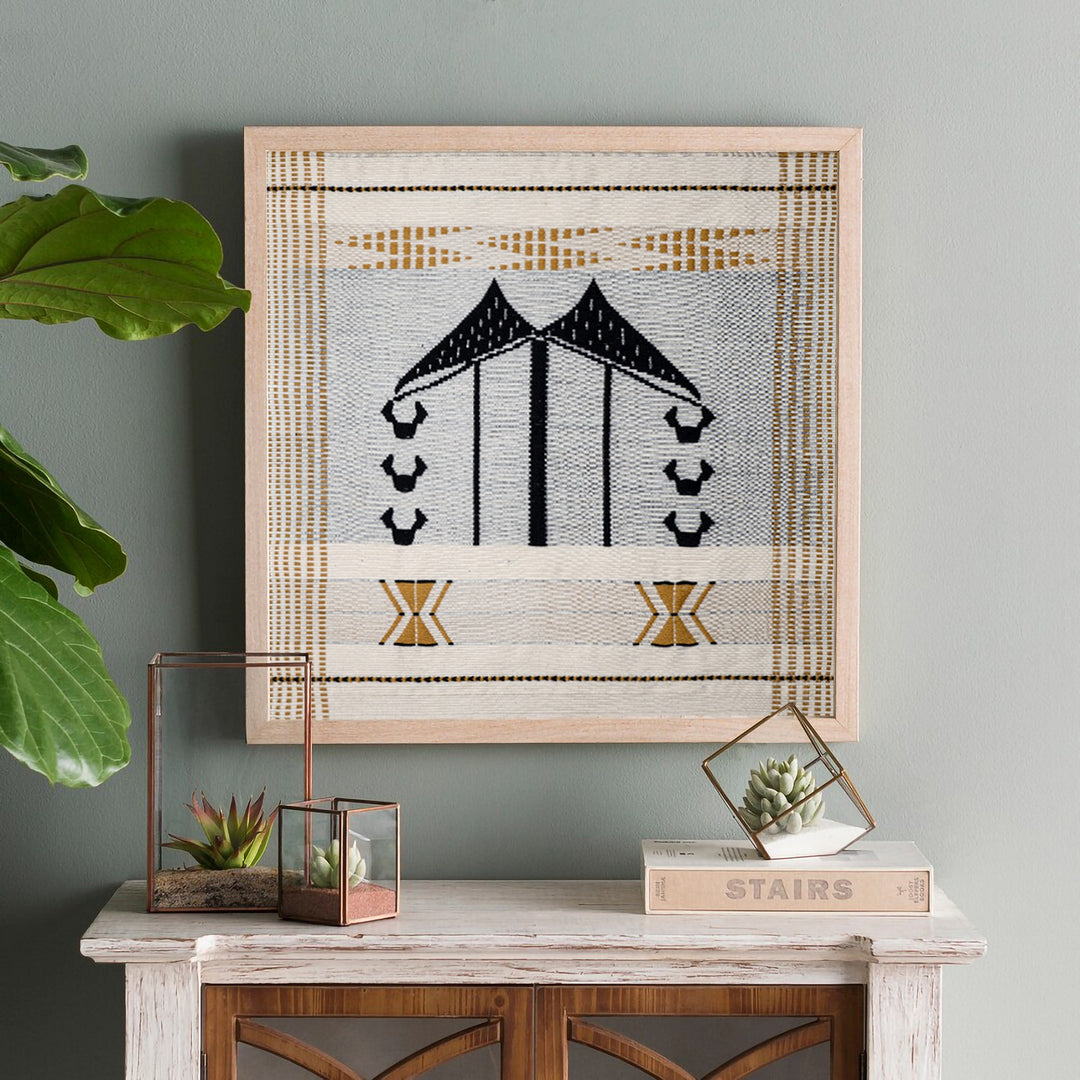 Mithun Wall art 38 x 43 cm - Unframed