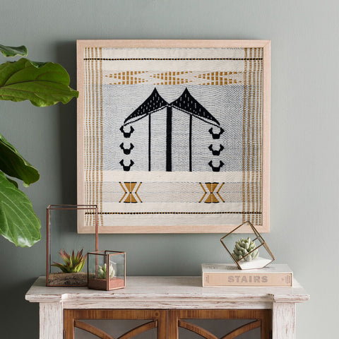 Mithun Wall art 38 x 43 cm - Unframed